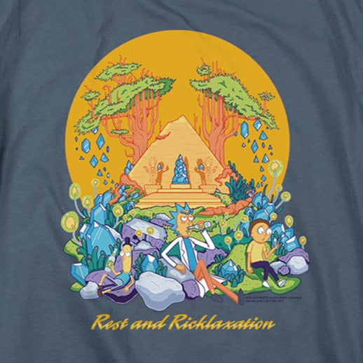 Rick and Morty Rest and Ricklaxation T-Shirt