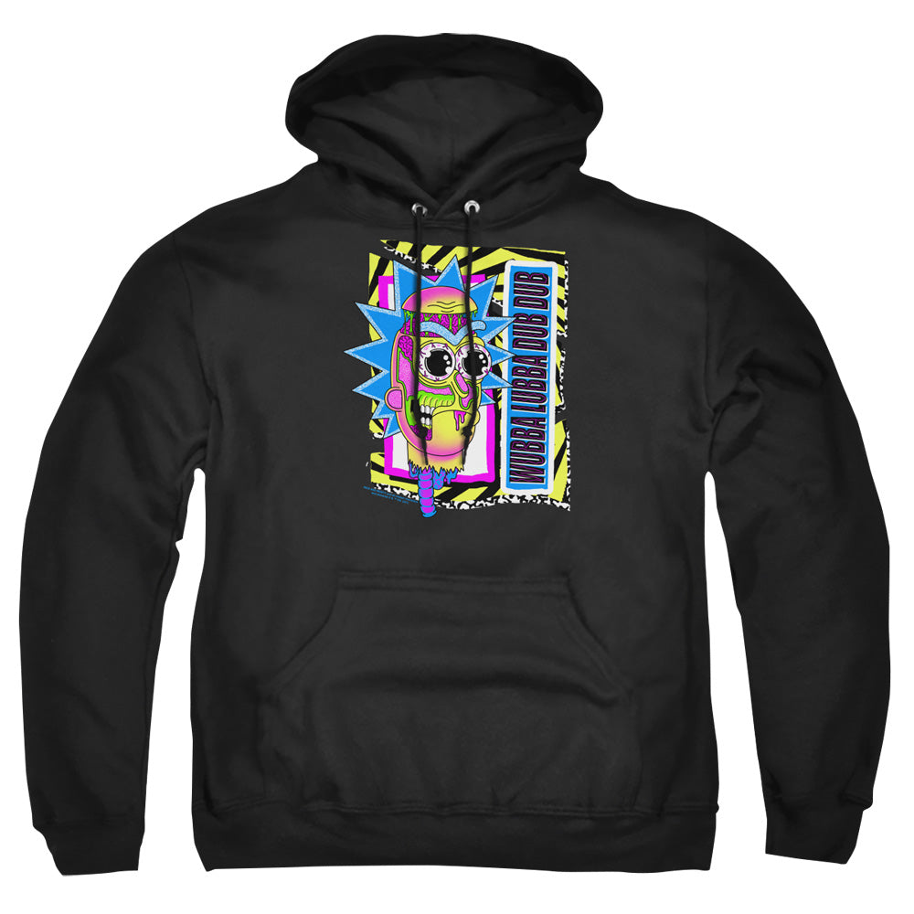 Rick and Morty Wubba Lubba Dub Dub Pullover Hoodie | Blue Culture Tees