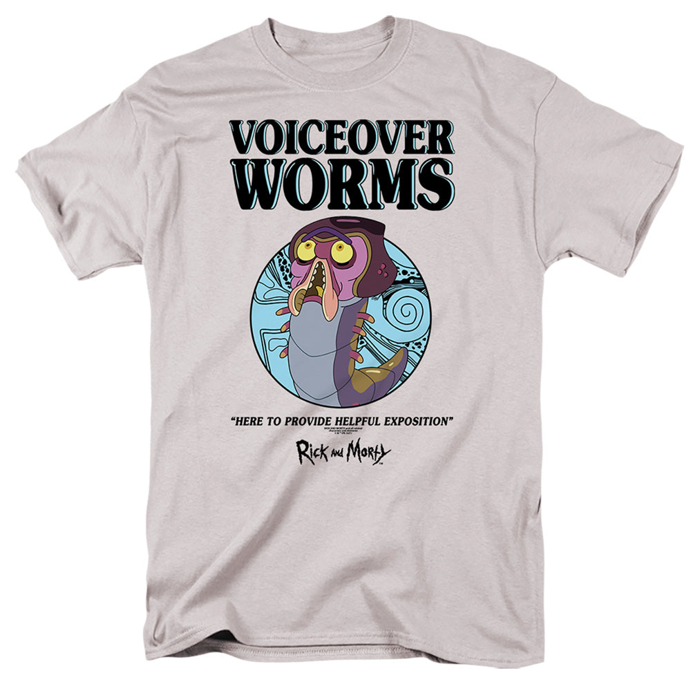 Rick and Morty Voiceover Worms T-Shirt
