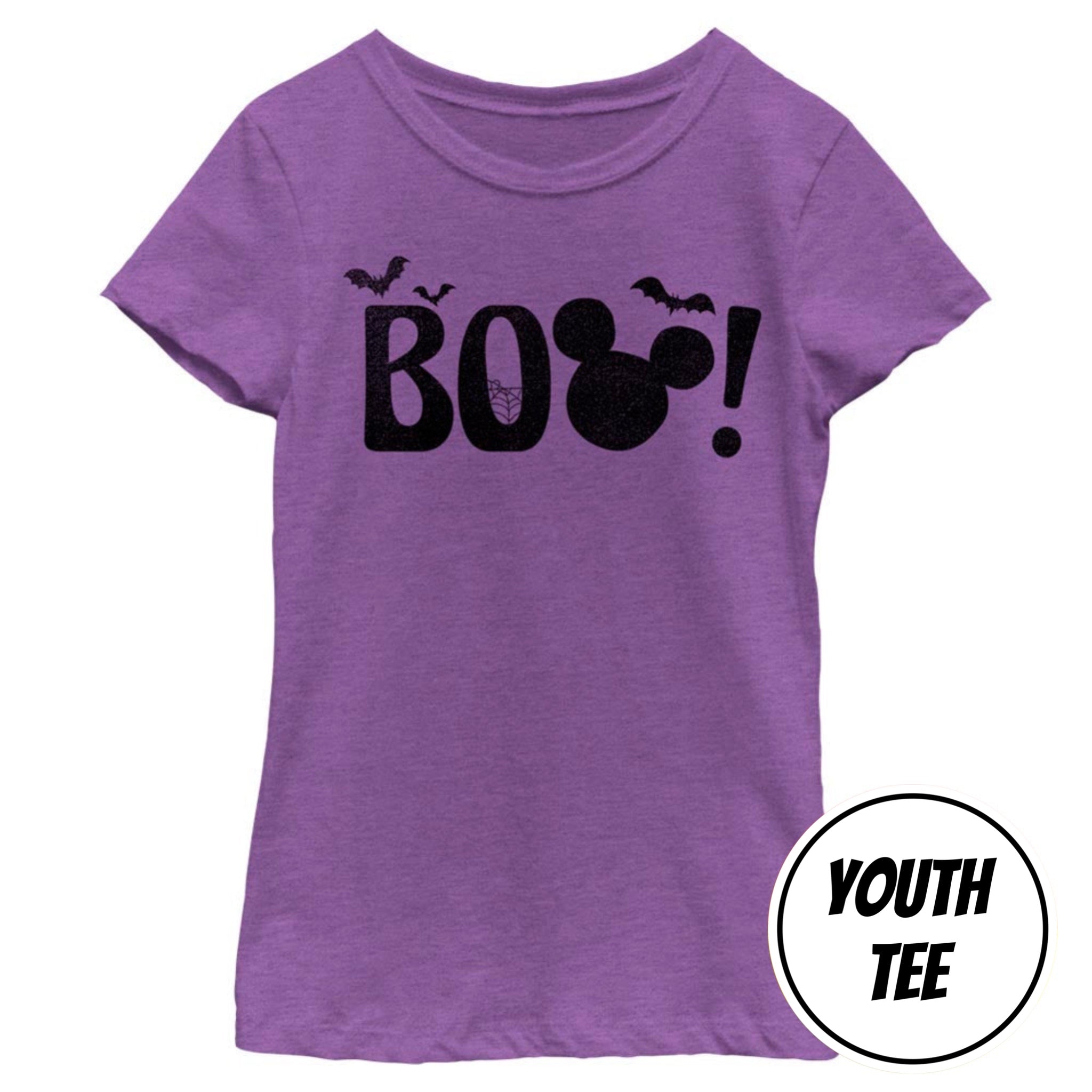 Girl's Disney Boo Spooky Mouse T-Shirt