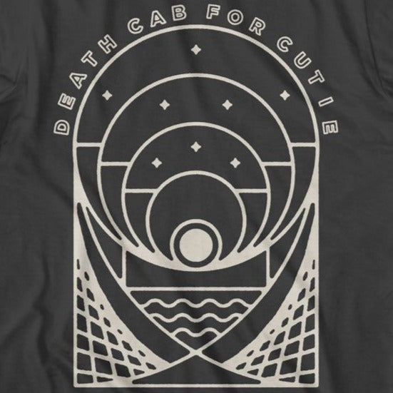 Death Cab For Cutie Geometric T-Shirt | Blue Culture Tees