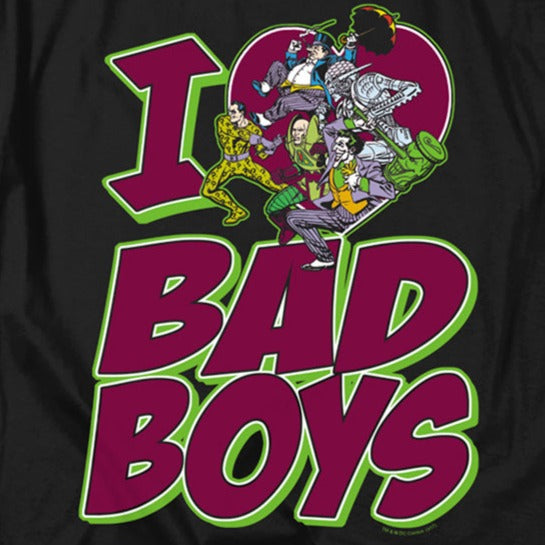 DC I Heart Bad Boys T-Shirt