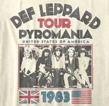Junior's Def Leppard Pyro Tour T-Shirt