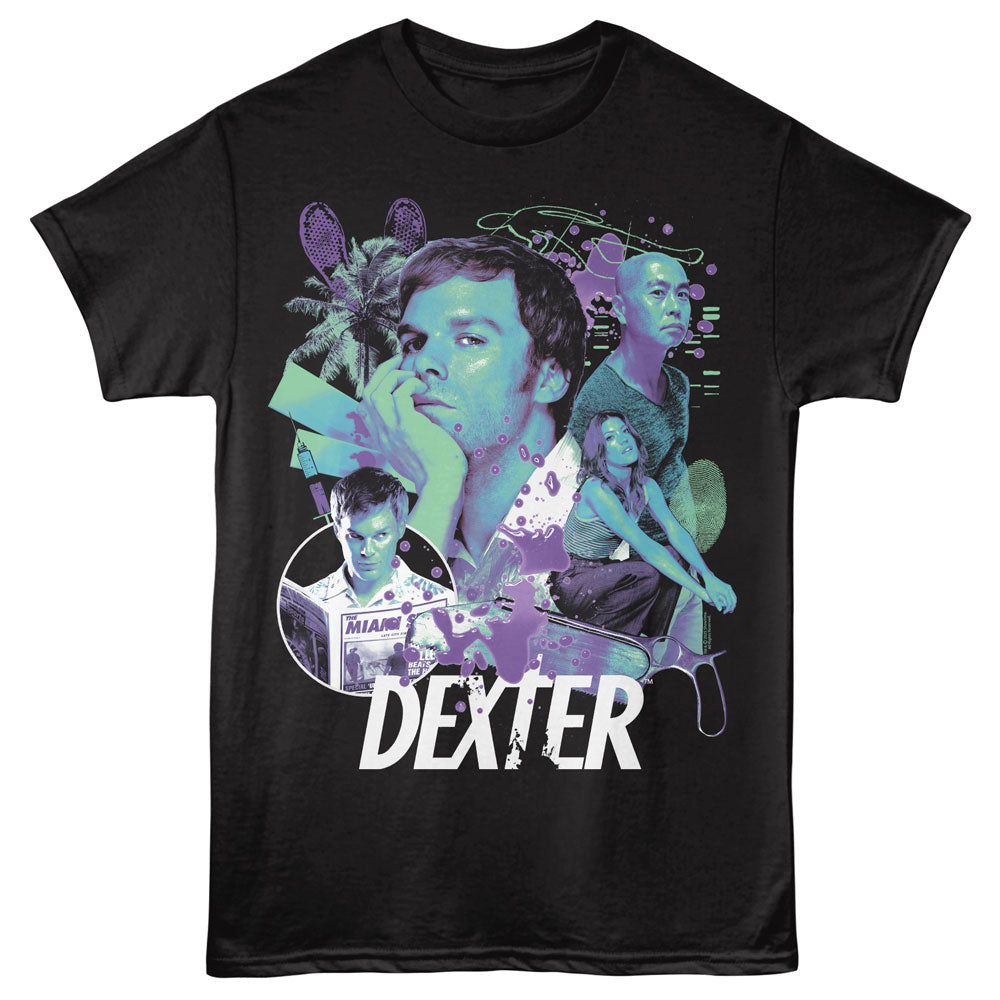 Dexter Neon Collage T-Shirt