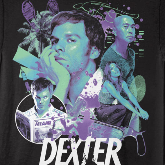Dexter Neon Collage T-Shirt