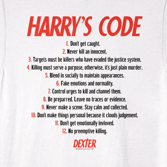 Dexter Harry's Code T-Shirt