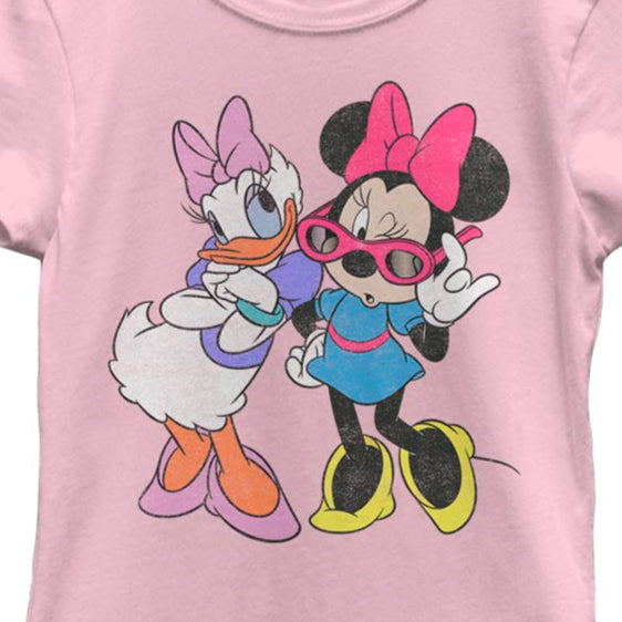 Girl's Disney JUST GIRLS T-Shirt | Blue Culture Tees