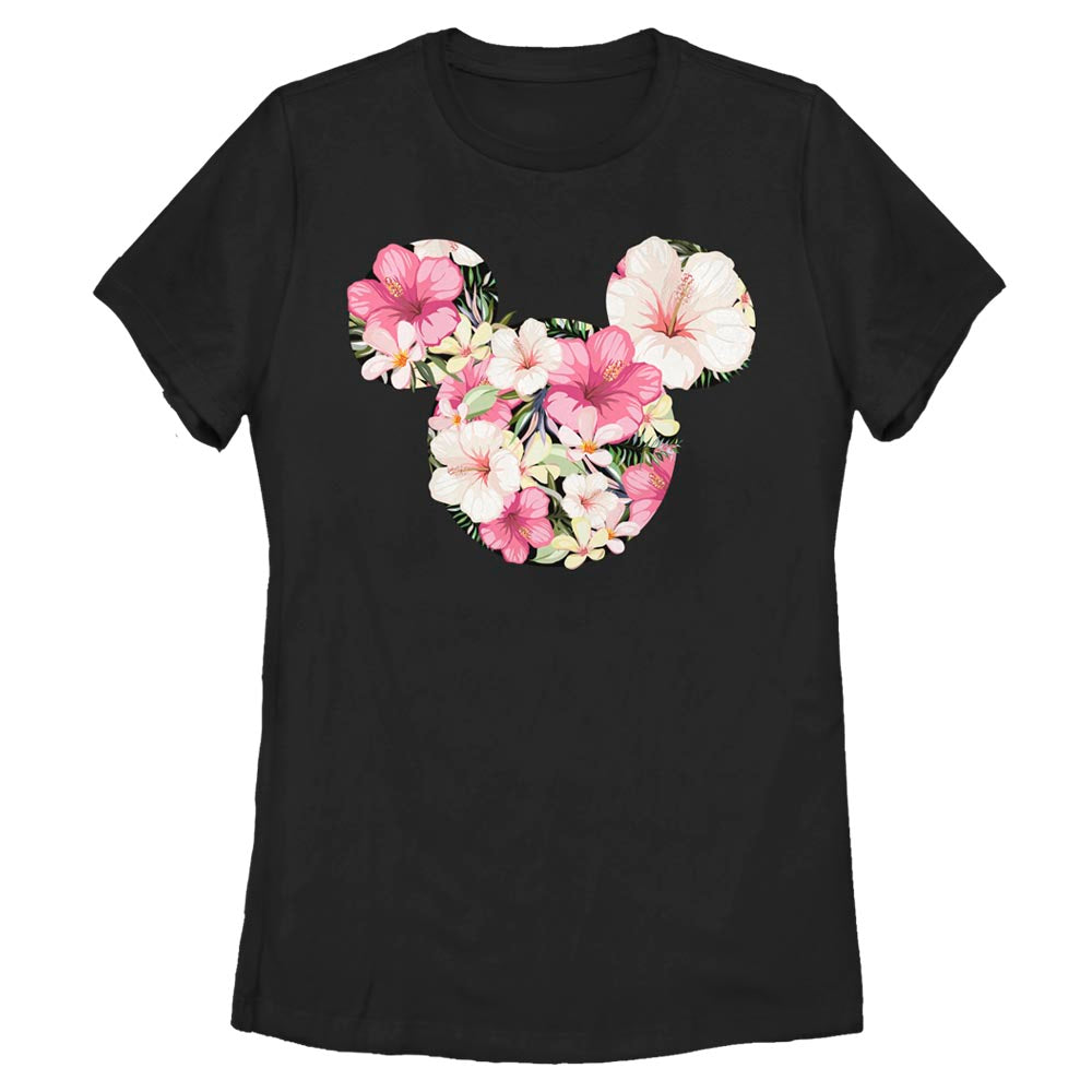 Women's Disney Tropical Mouse T-Shirt | Blue Culture Tees