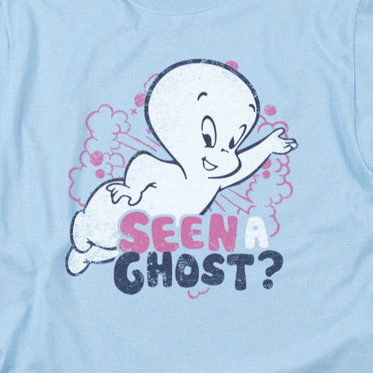 Casper The Friendly Ghost Seen a Ghost T-Shirt | Blue Culture Tees