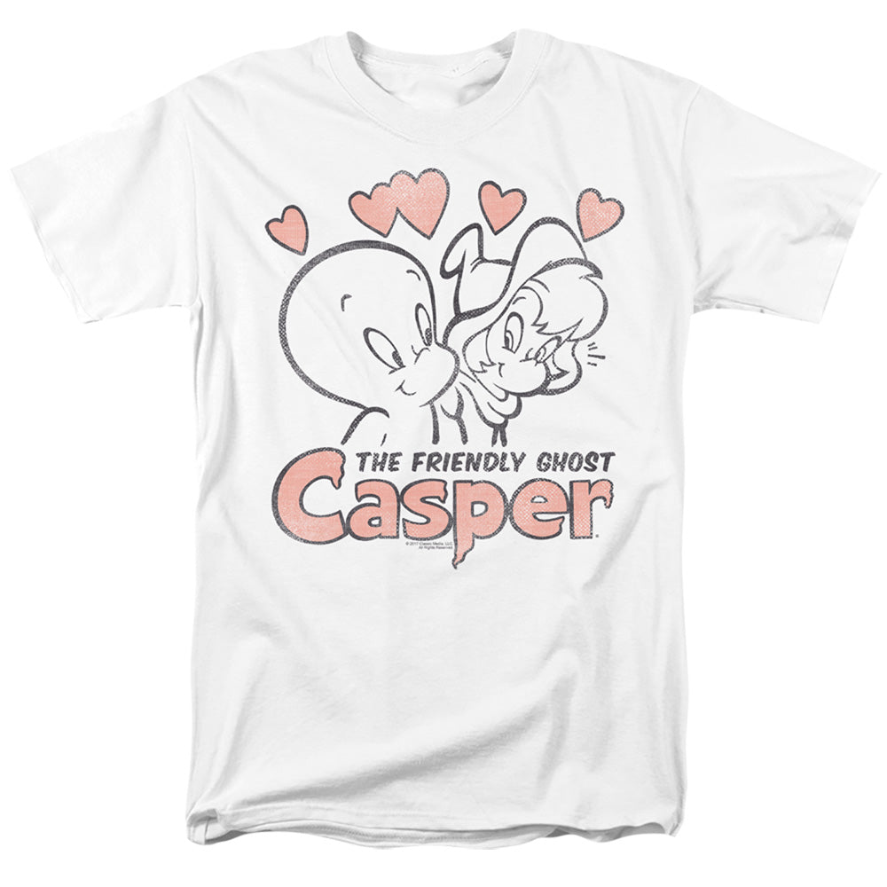 Casper The Friendly Ghost Hearts T-Shirt | Blue Culture Tees