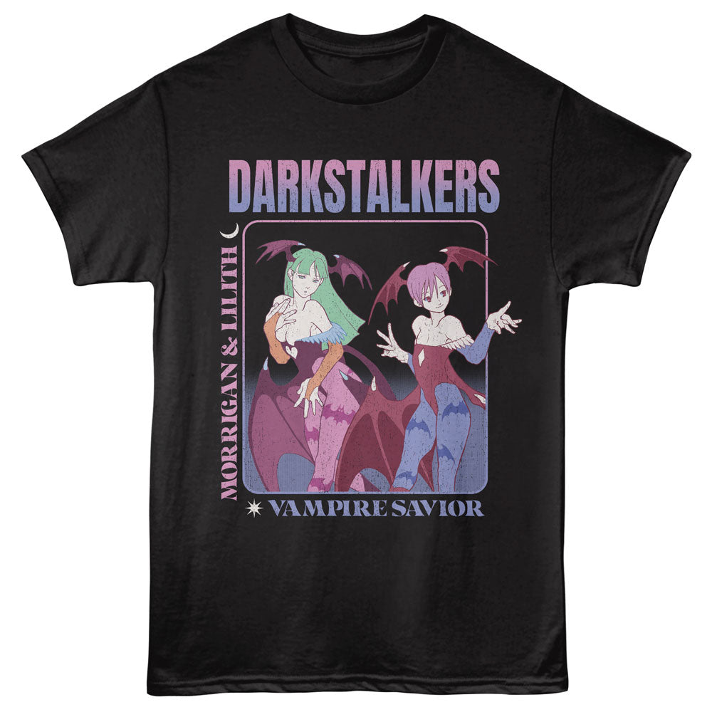 Darkstalkers Morrigan and Lilith T-Shirt