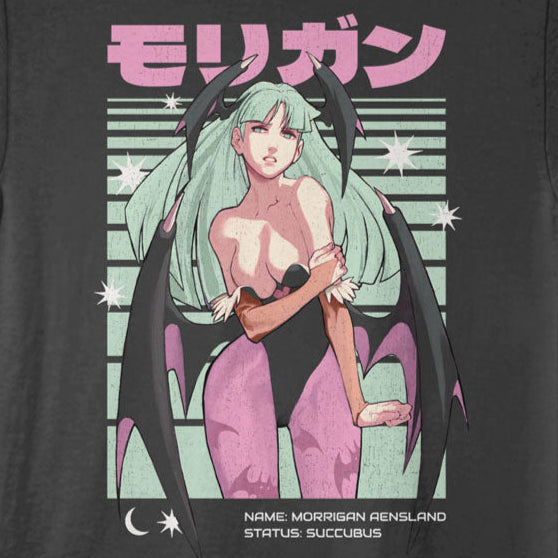 Darkstalkers Morrigan Lines T-Shirt