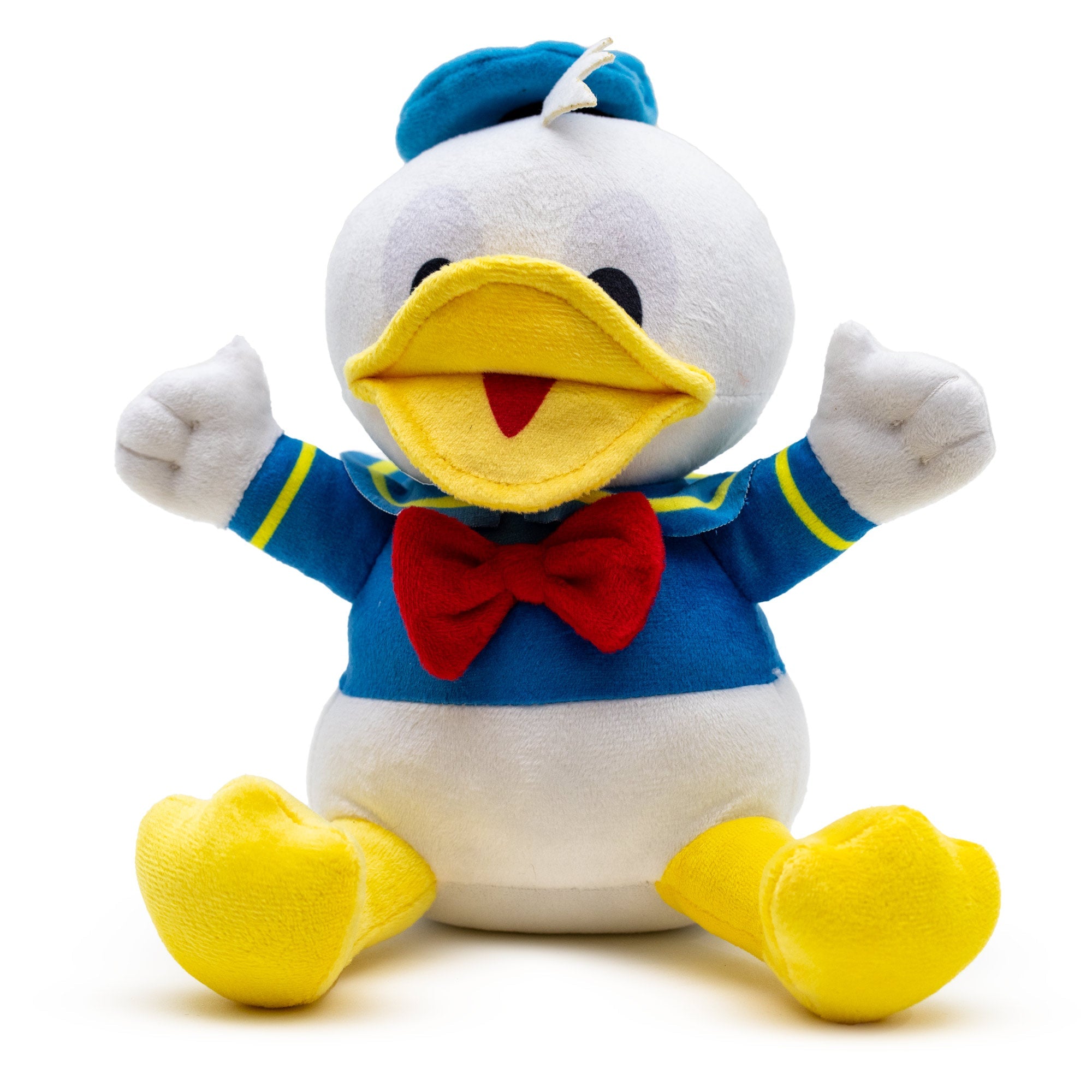 Disney Donald Duck Sitting Plush Squeaker Dog Toy