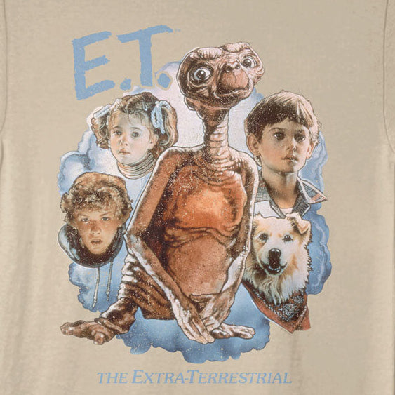 E.T. Character Cloud T-Shirt