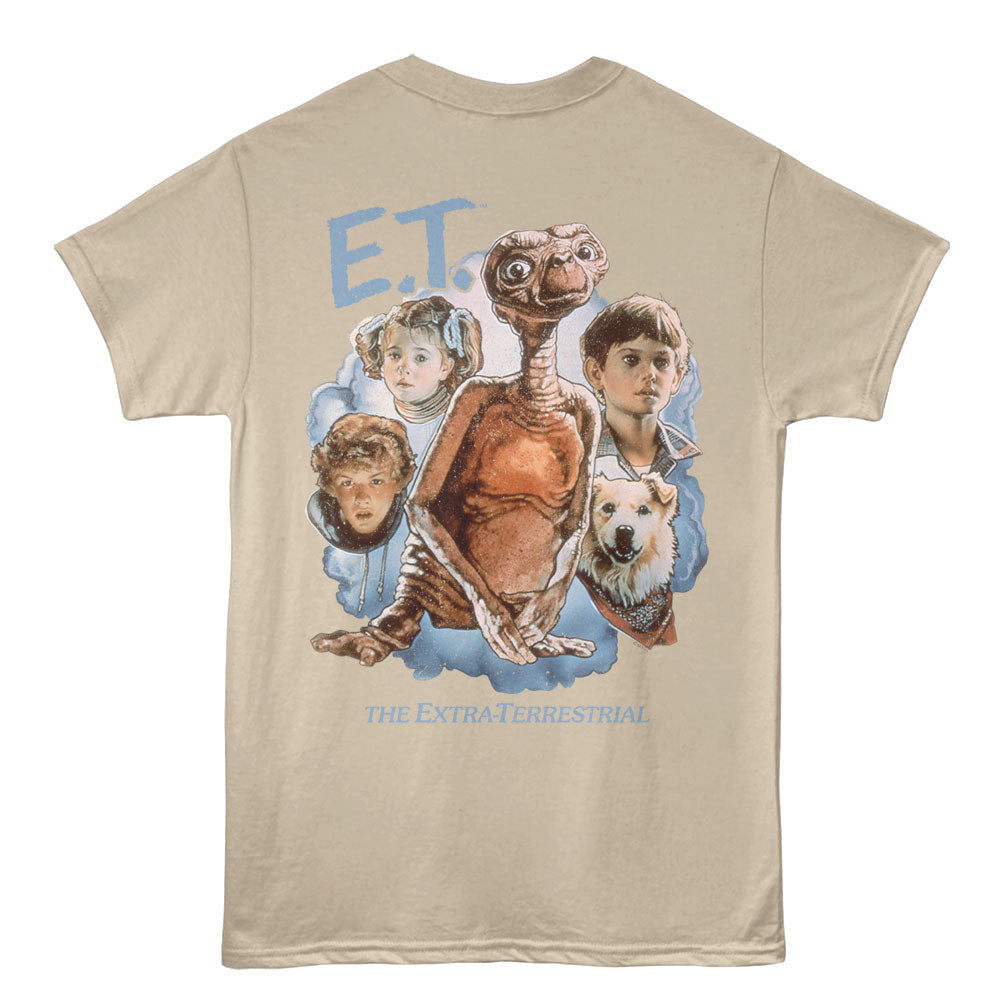 E.T. Character Cloud F B T-Shirt