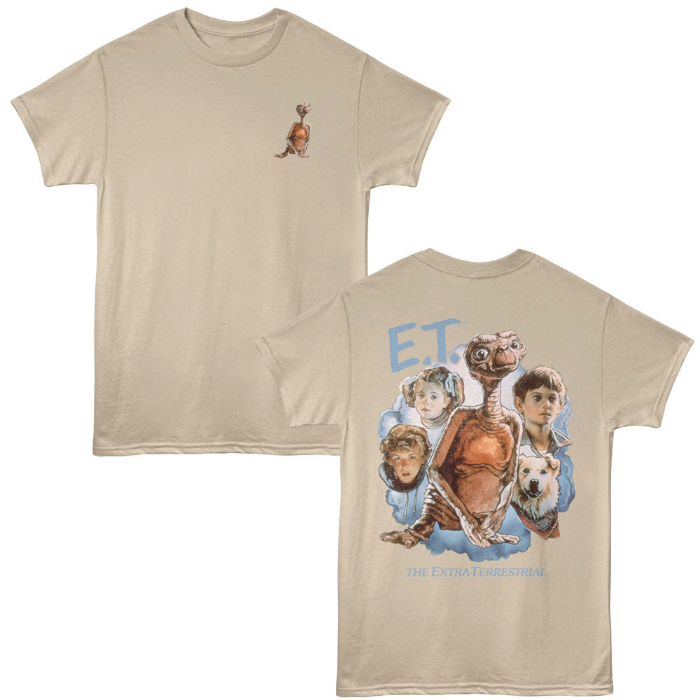 E.T. Character Cloud F B T-Shirt