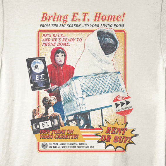 E.T. Bring ET Home Ringer Shirt