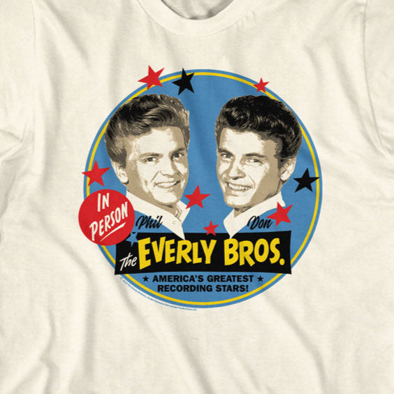 Everly Brothers Star Circles T-Shirt