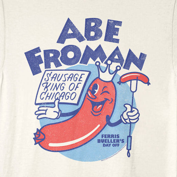 Ferris Buellers Day Off Chicago Sausage King Ringer Shirt