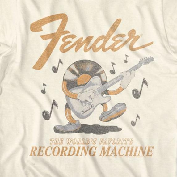Fender Recording Machine T-Shirt | Blue Culture Tees