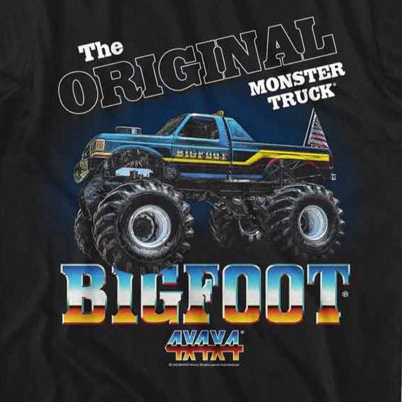 Bigfoot The Original Monster Truck T-Shirt | Blue Culture Tees