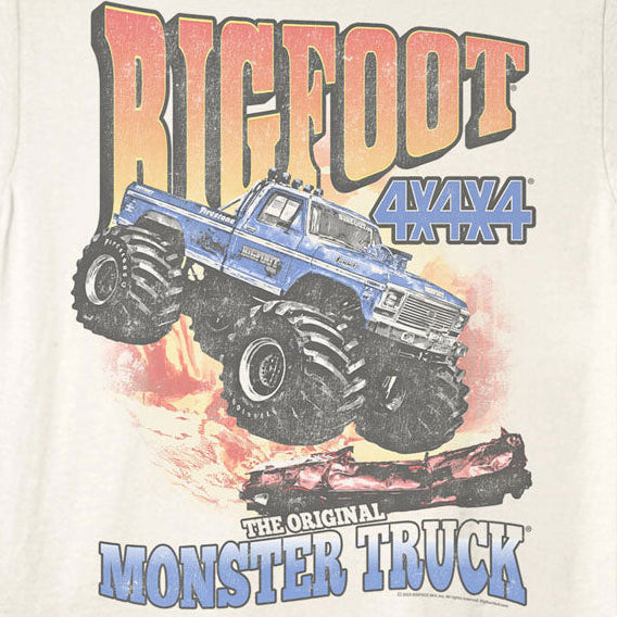 Bigfoot OG Monster Truck Ringer Shirt