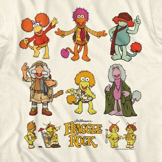 Fraggle Rock Multiple Character T-Shirt