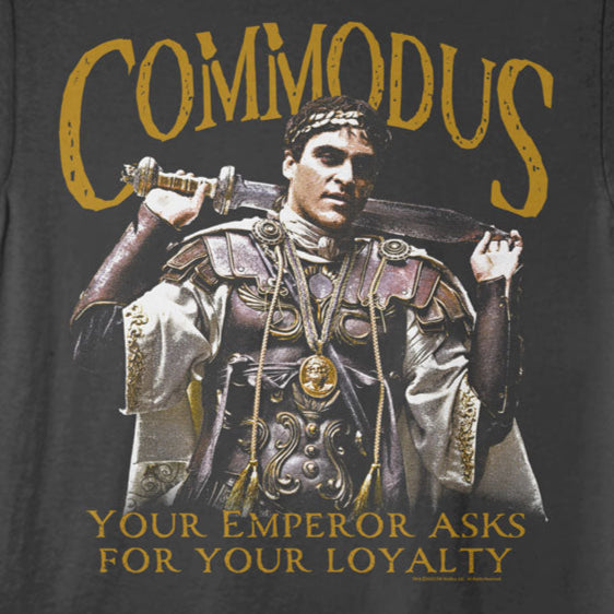 Gladiator Your Emperor Asks T-Shirt