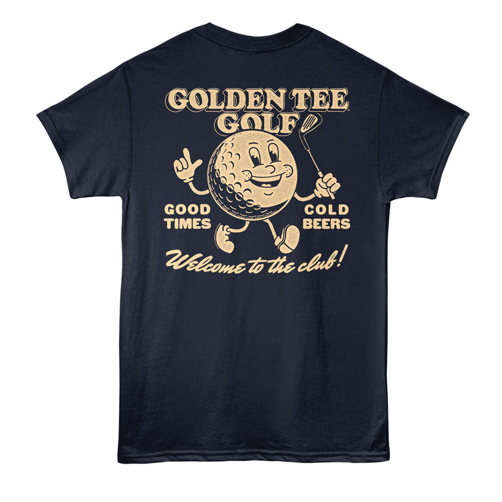 Golden Tee Welcome Club One Color F B T-Shirt
