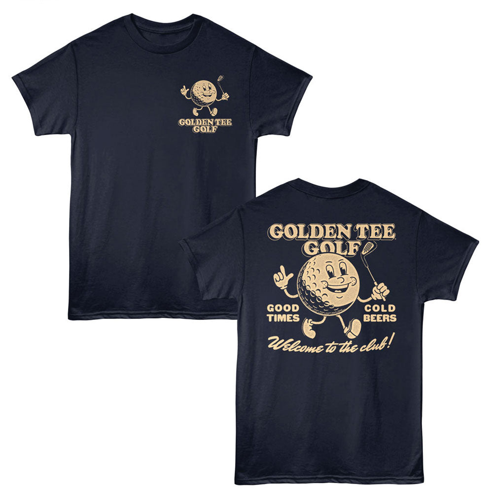 Golden Tee Welcome Club One Color F B T-Shirt