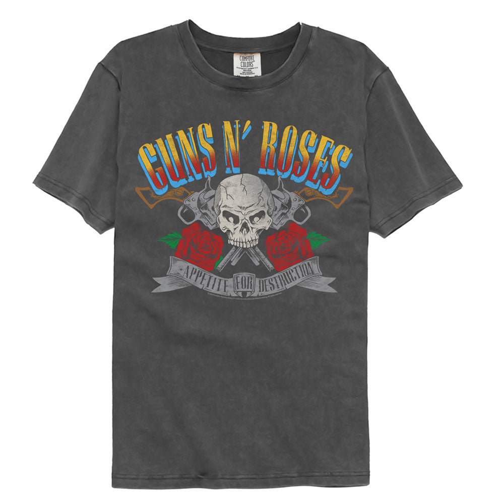 Guns N Roses AFD Pistols and Skull Comfort Colors T-Shirt