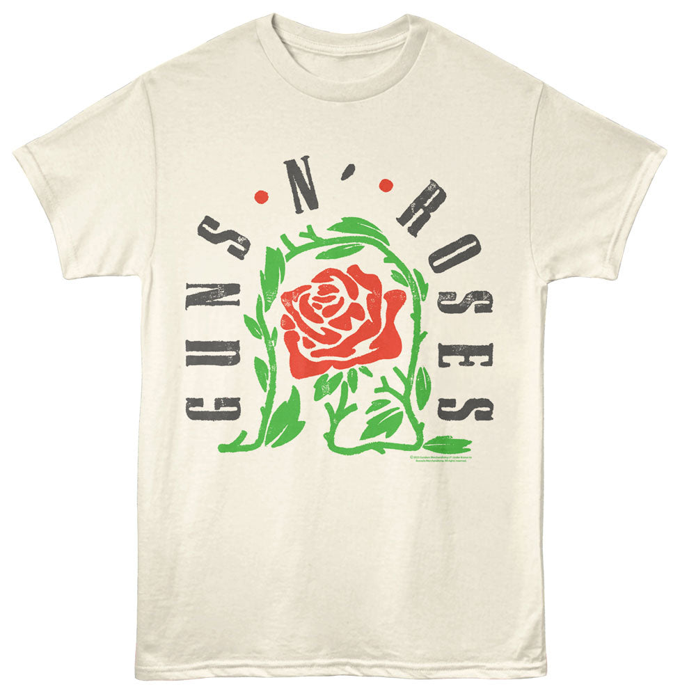 Guns N Roses GNR Thorned Rose T-Shirt