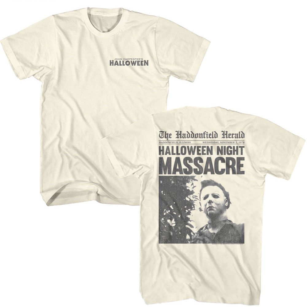 Halloween The Herald F B T-Shirt | Blue Culture Tees