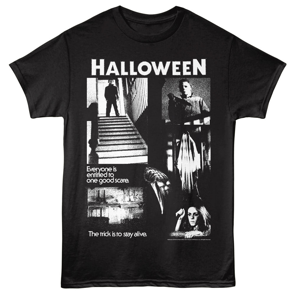 Halloween One Good Scare Collage T-Shirt