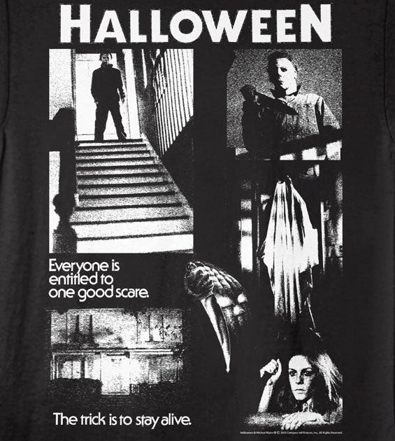 Halloween One Good Scare Collage T-Shirt