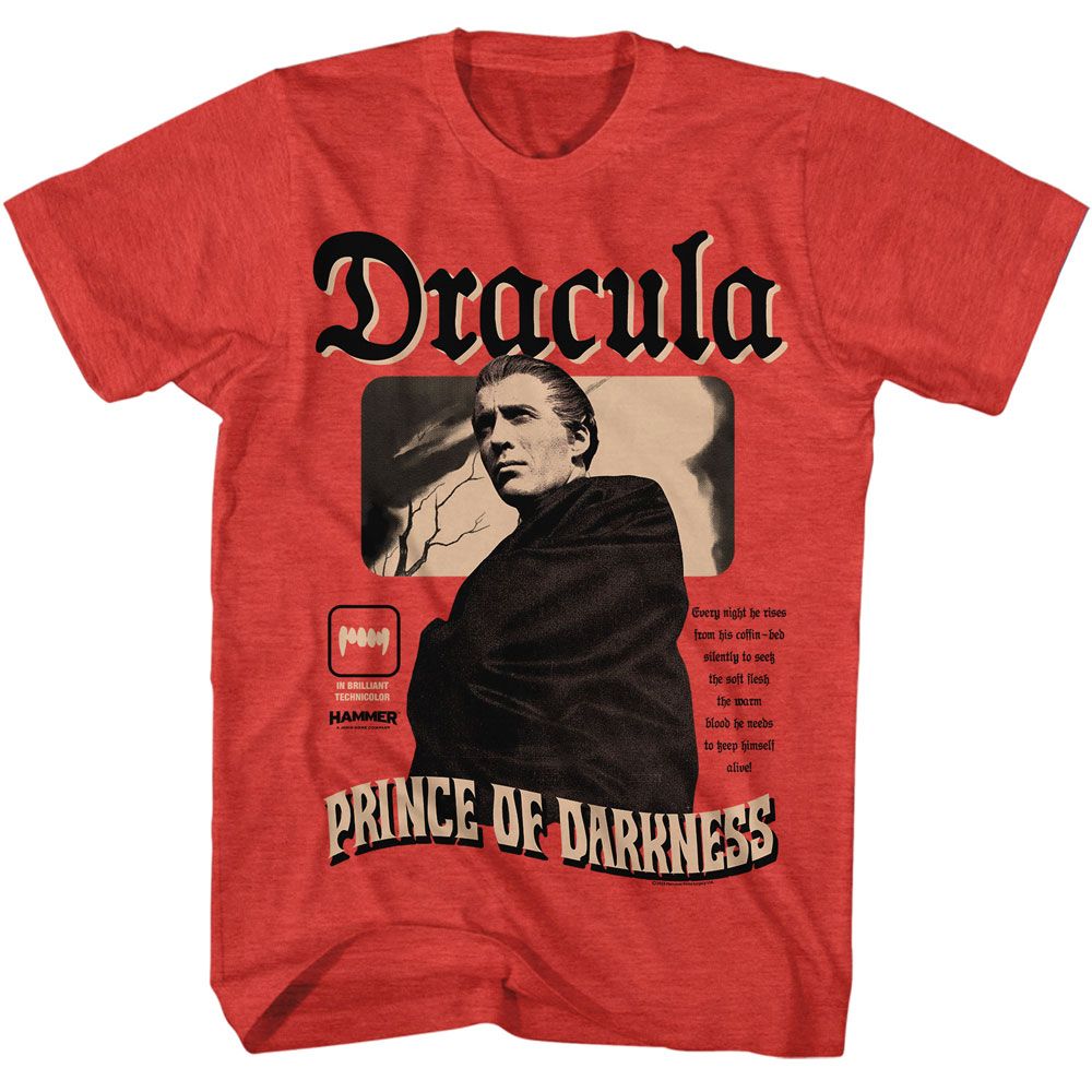 Hammer Horror Prince Of D T-Shirt | Blue Culture Tees