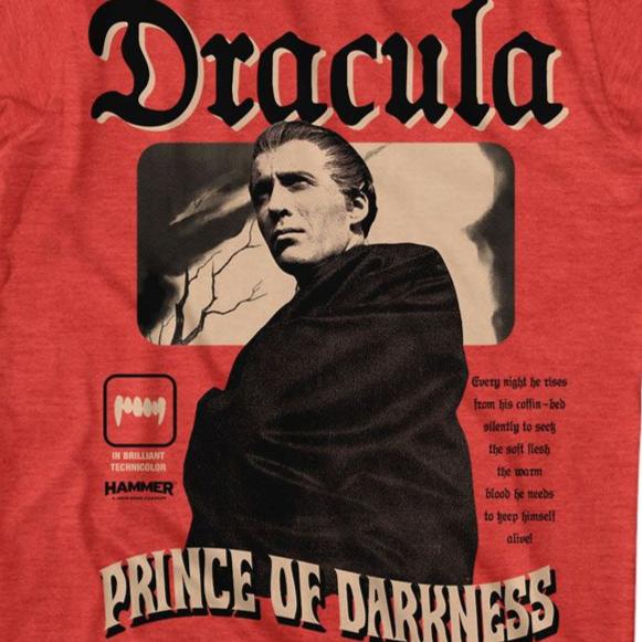 Hammer Horror Prince Of D T-Shirt | Blue Culture Tees
