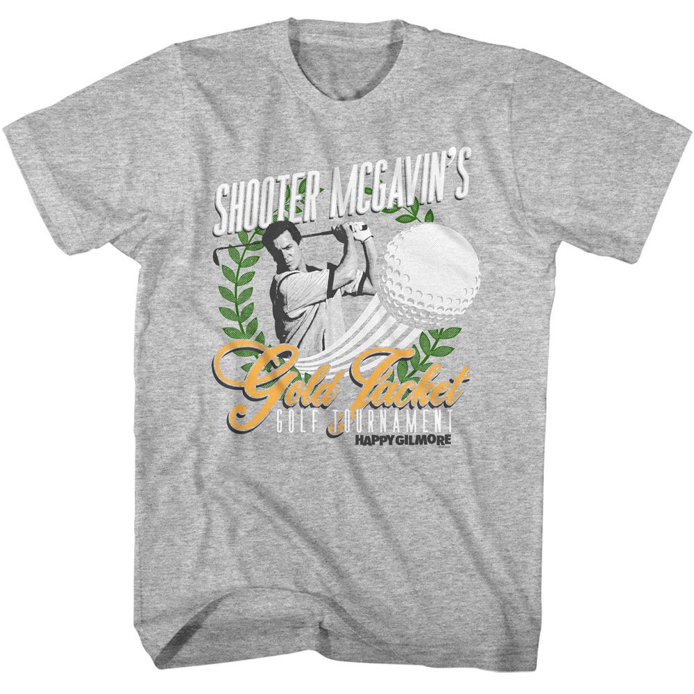 Happy Gilmore Gold Jacket Tournament 2 T-Shirt | Blue Culture Tees