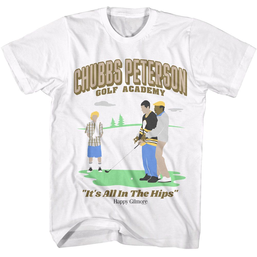 Happy Gilmore Chubbs Golf Academy T-Shirt | Blue Culture Tees