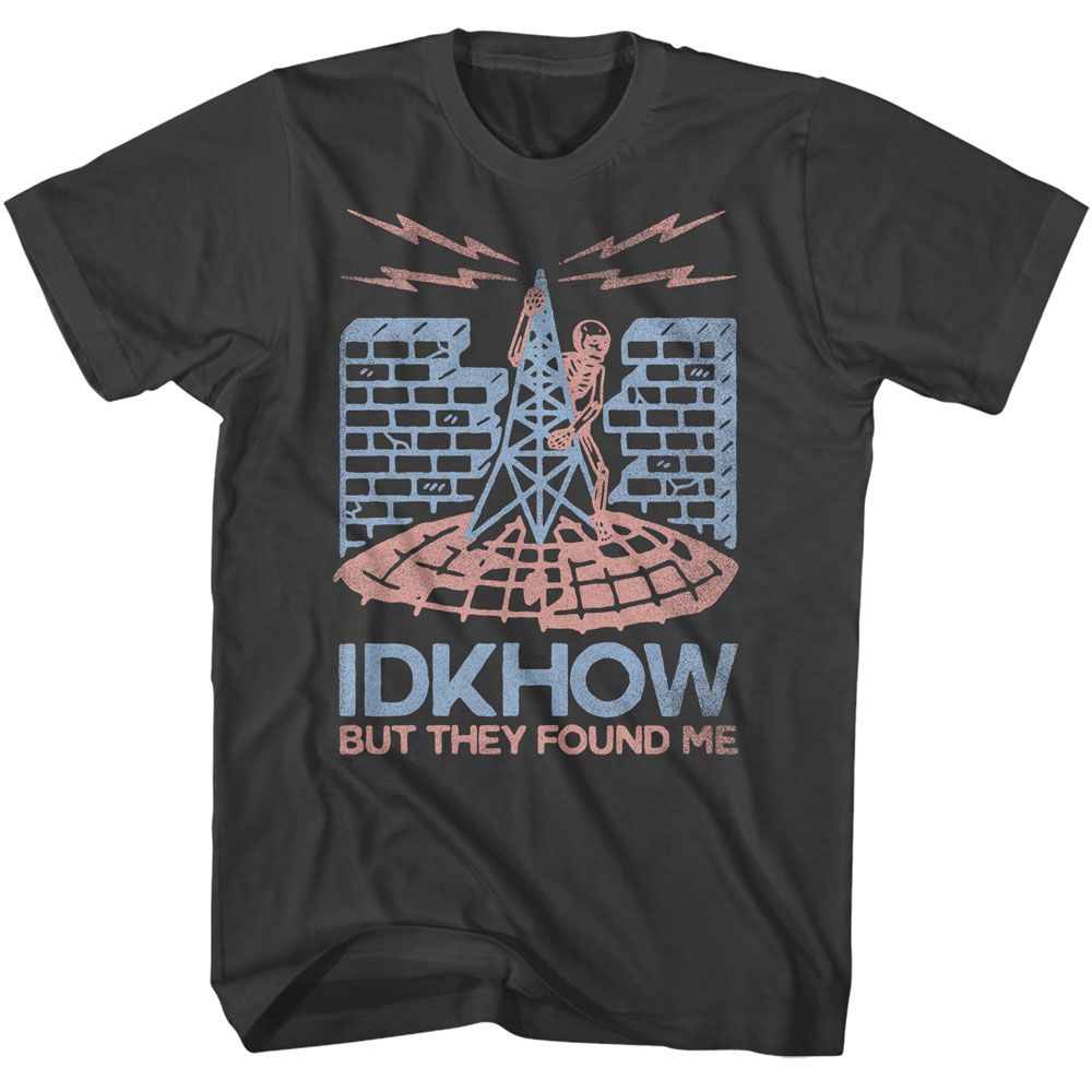 Idkhow Radio Skeleton T-Shirt