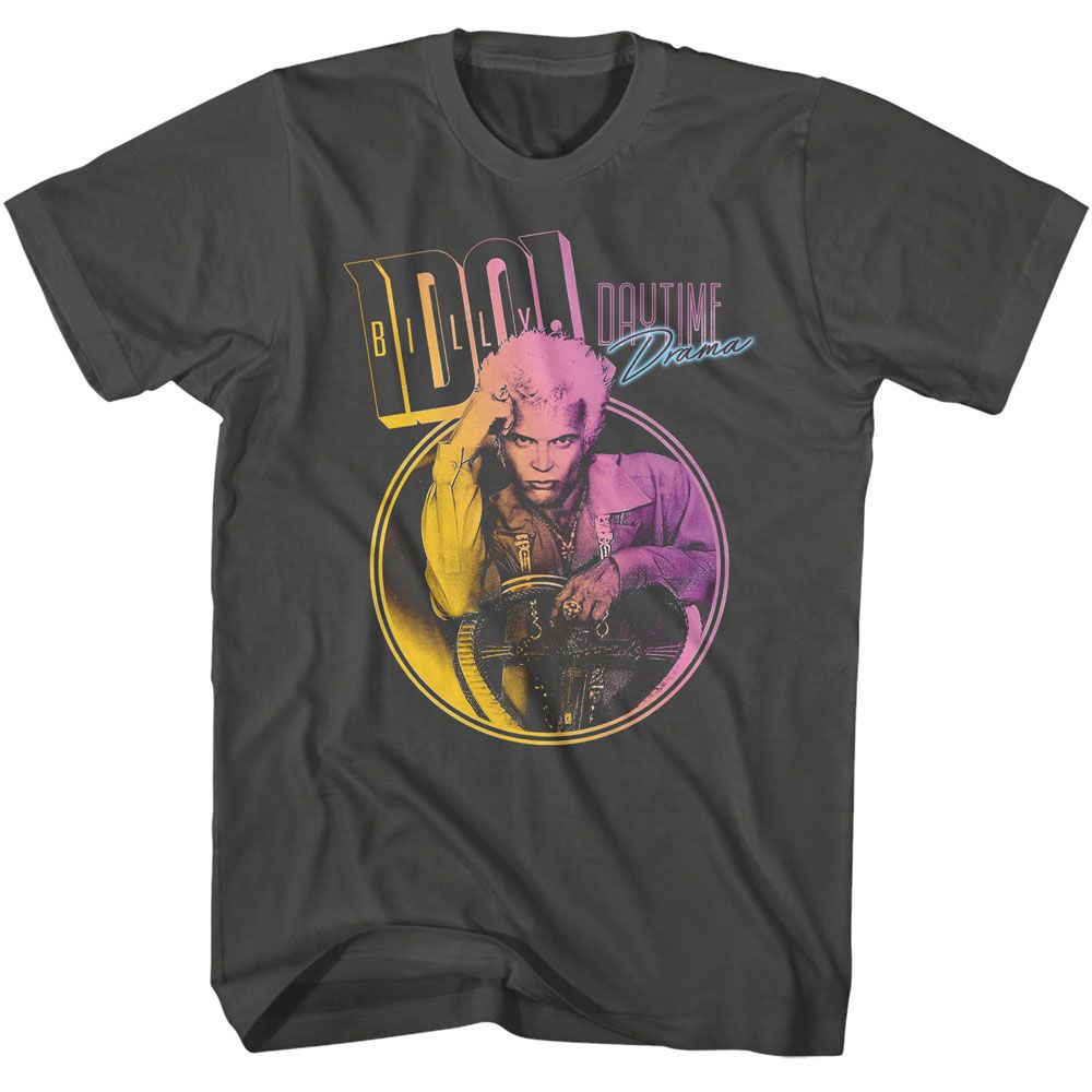 Billy Idol Daytime Drama Gradient 2 T-Shirt  | Blue Culture Tees