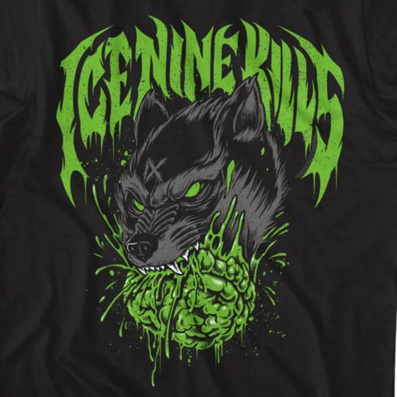 Ice Nine Kills Brain Wolf T-Shirt