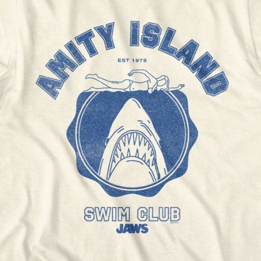 Jaws Amity Island Swim Club T-Shirt