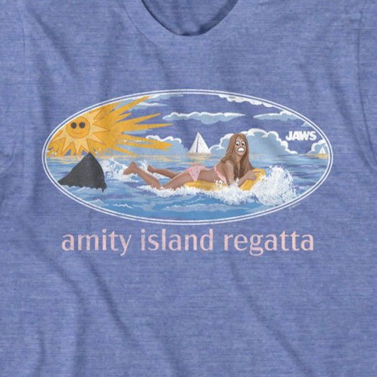 Jaws Girl On Floaty T-Shirt