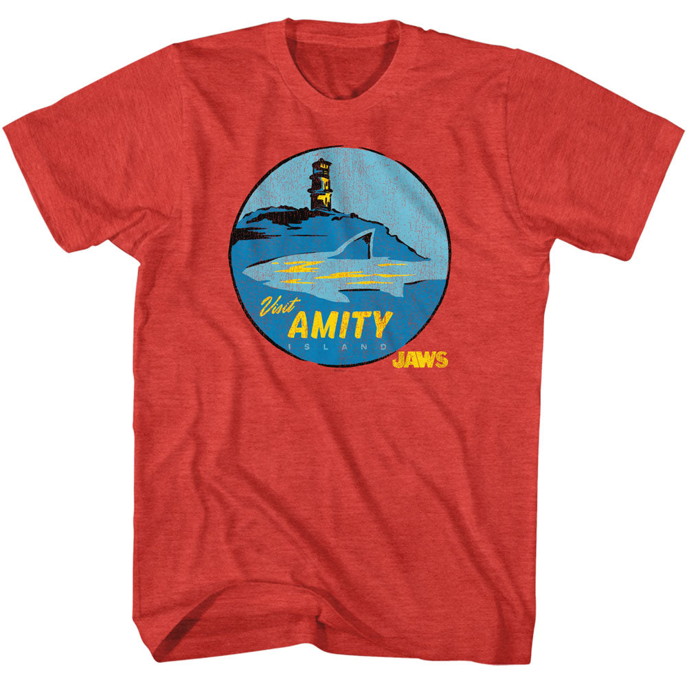 Jaws Visit Amity T-Shirt | Blue Culture Tees