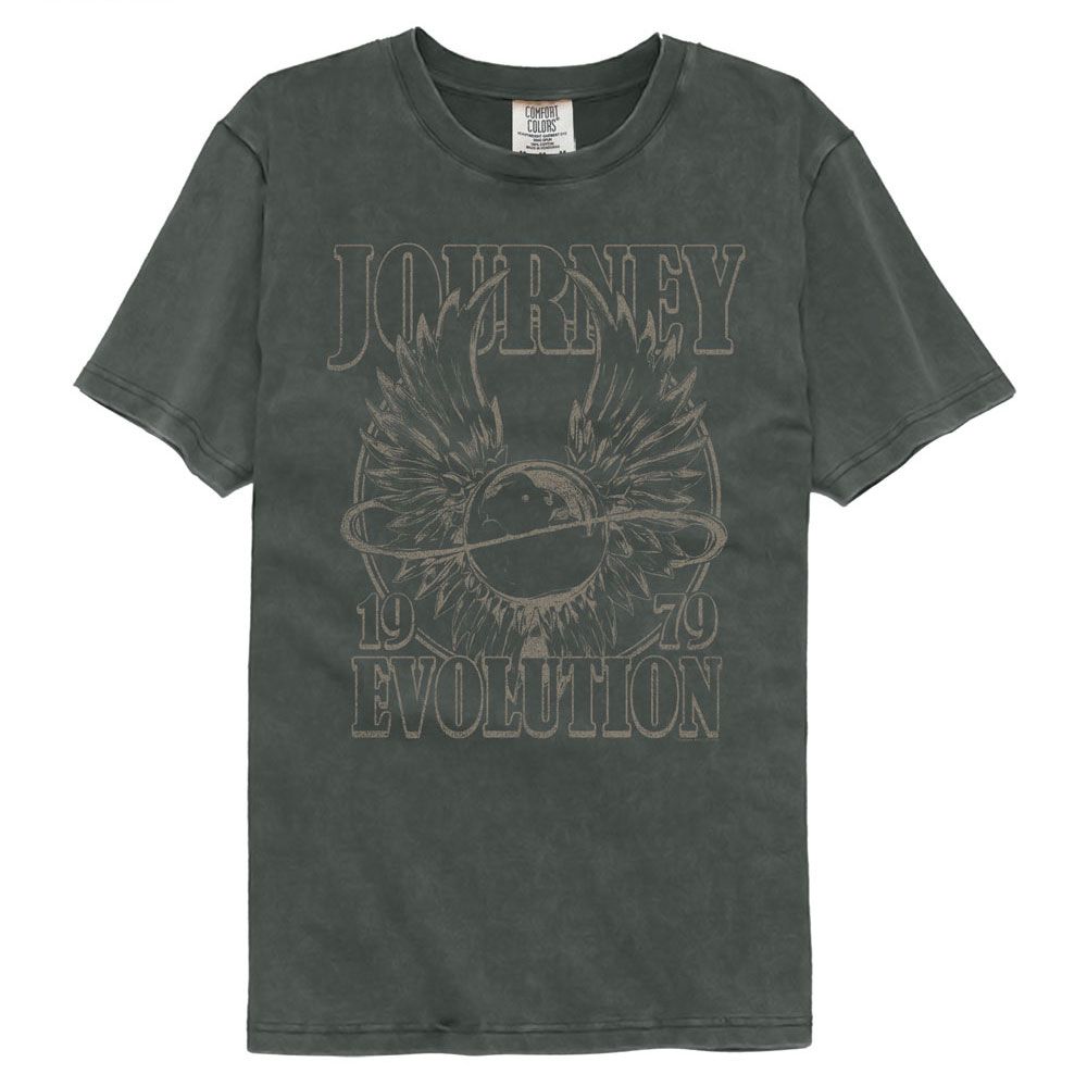 Journey Evolution 1979 Comfort Colors T-Shirt | Blue Culture Tees