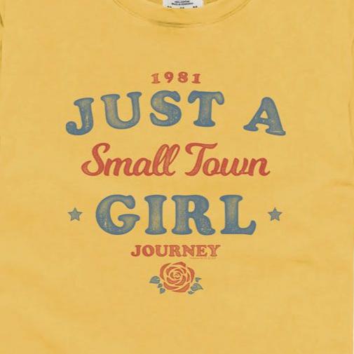 Journey Small Town Girl Comfort Colors T-Shirt | Blue Culture Tees