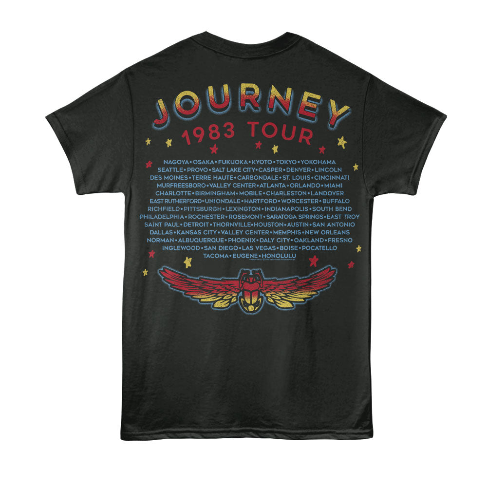 Journey 1983 World Tour F B T-Shirt
