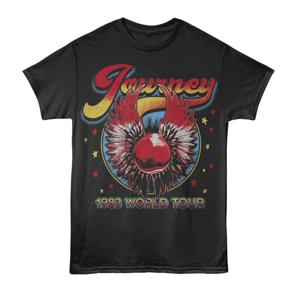 Journey 1983 World Tour F B T-Shirt