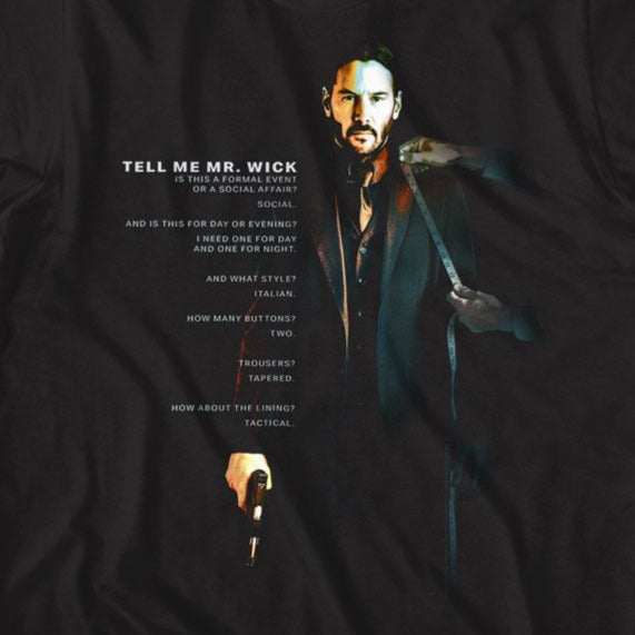 John Wick Tell Me T-Shirt
